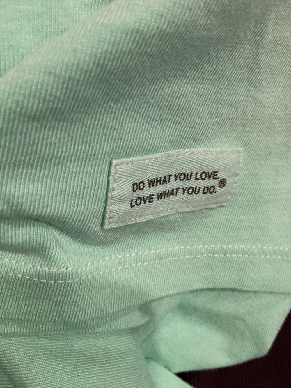 Life Is Good Crusher Tee Women’s L Mint Green Dragonfly V Neck “Change Is Good” - Picture 7 of 7